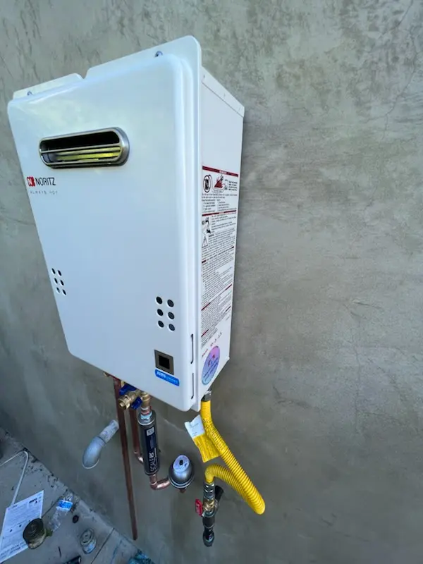 Tankless water heater installation for Milford homes